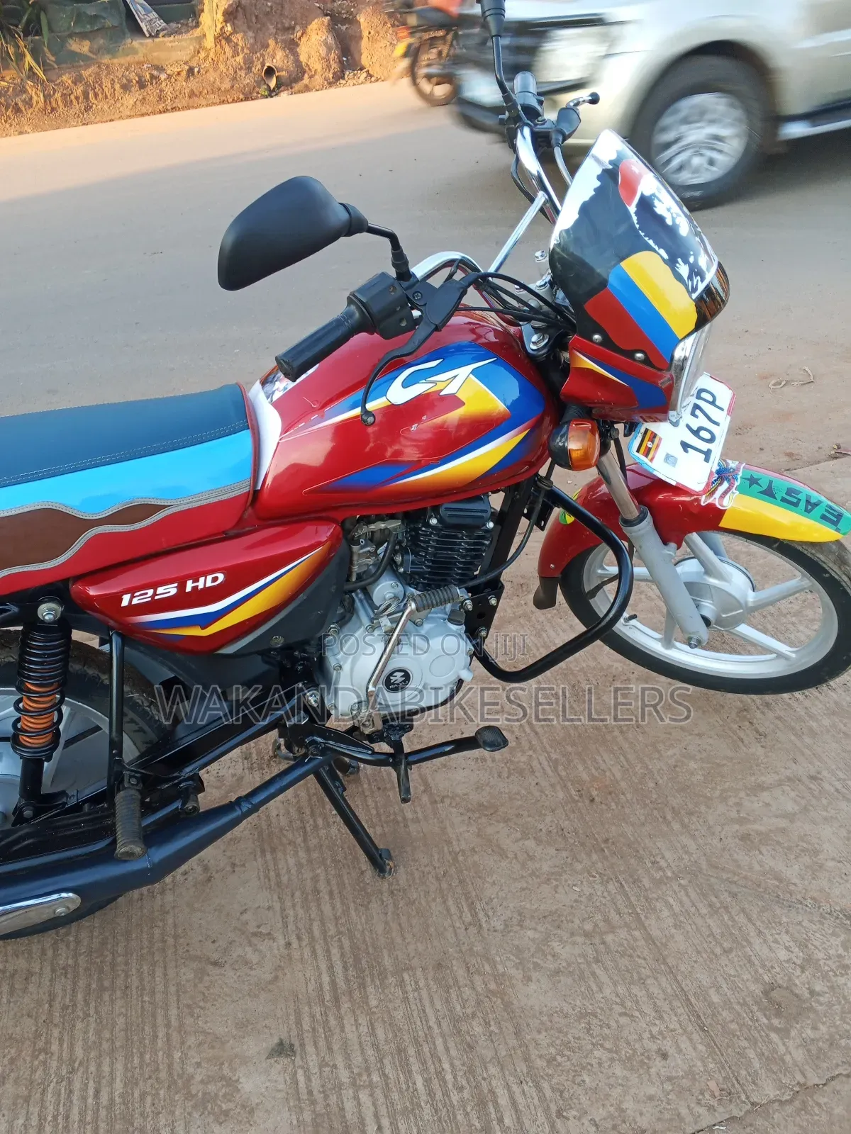 Bajaj Boxer 125 2024 Red
