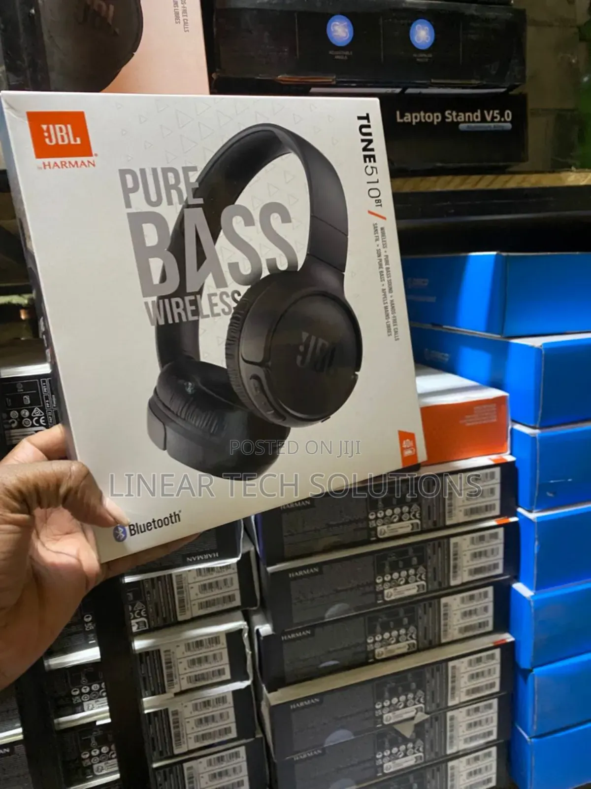 JBL Tune 510bt Wireless Headphones.