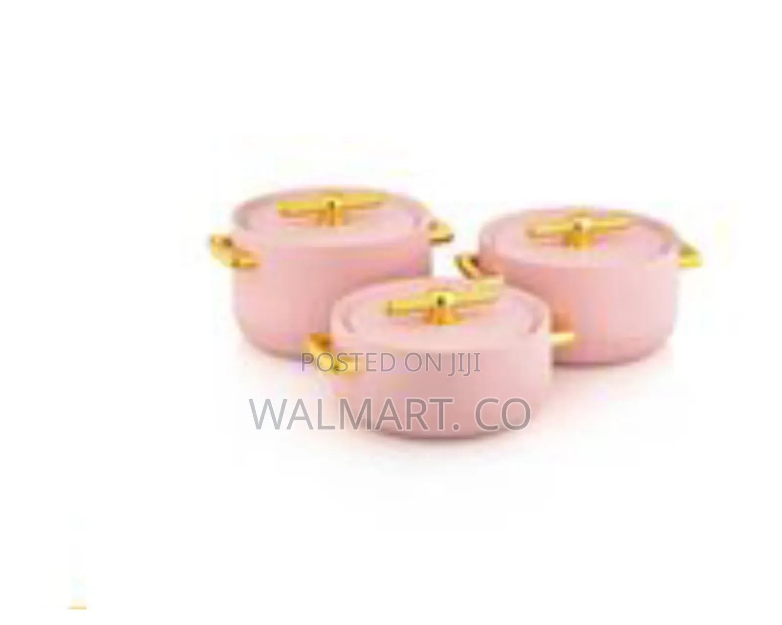 2.0l/2.5l/1.5l Forever Gold 3 PCS Insulated Casserole Serving Dishes