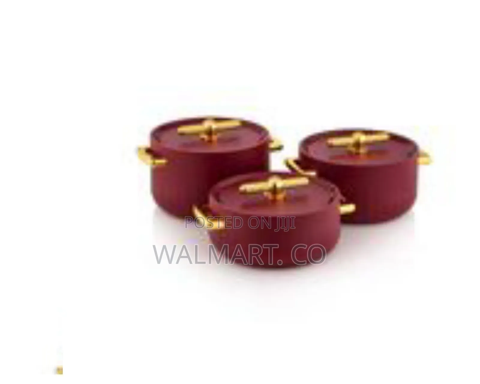 2.0l/2.5l/1.5l Forever Gold 3 PCS Insulated Casserole Serving Dishes