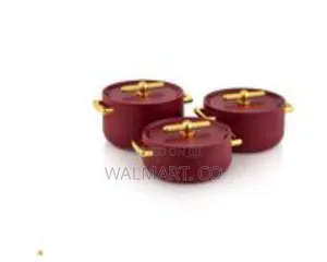 2.0l/2.5l/1.5l Forever Gold 3 PCS Insulated Casserole Serving Dishes