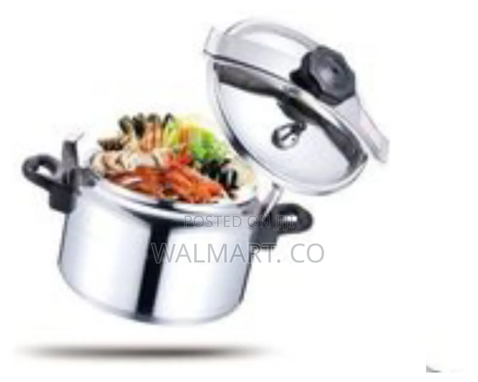 Regina 15litres Stainless Steel Pressure Cooker-Silver