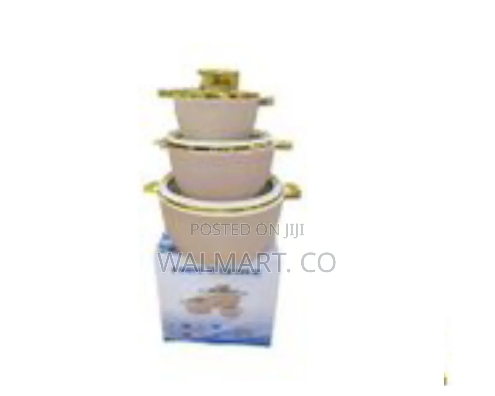 3 Pieces of 1.8l+3.5l+6l Thermal Hot Pot Containers