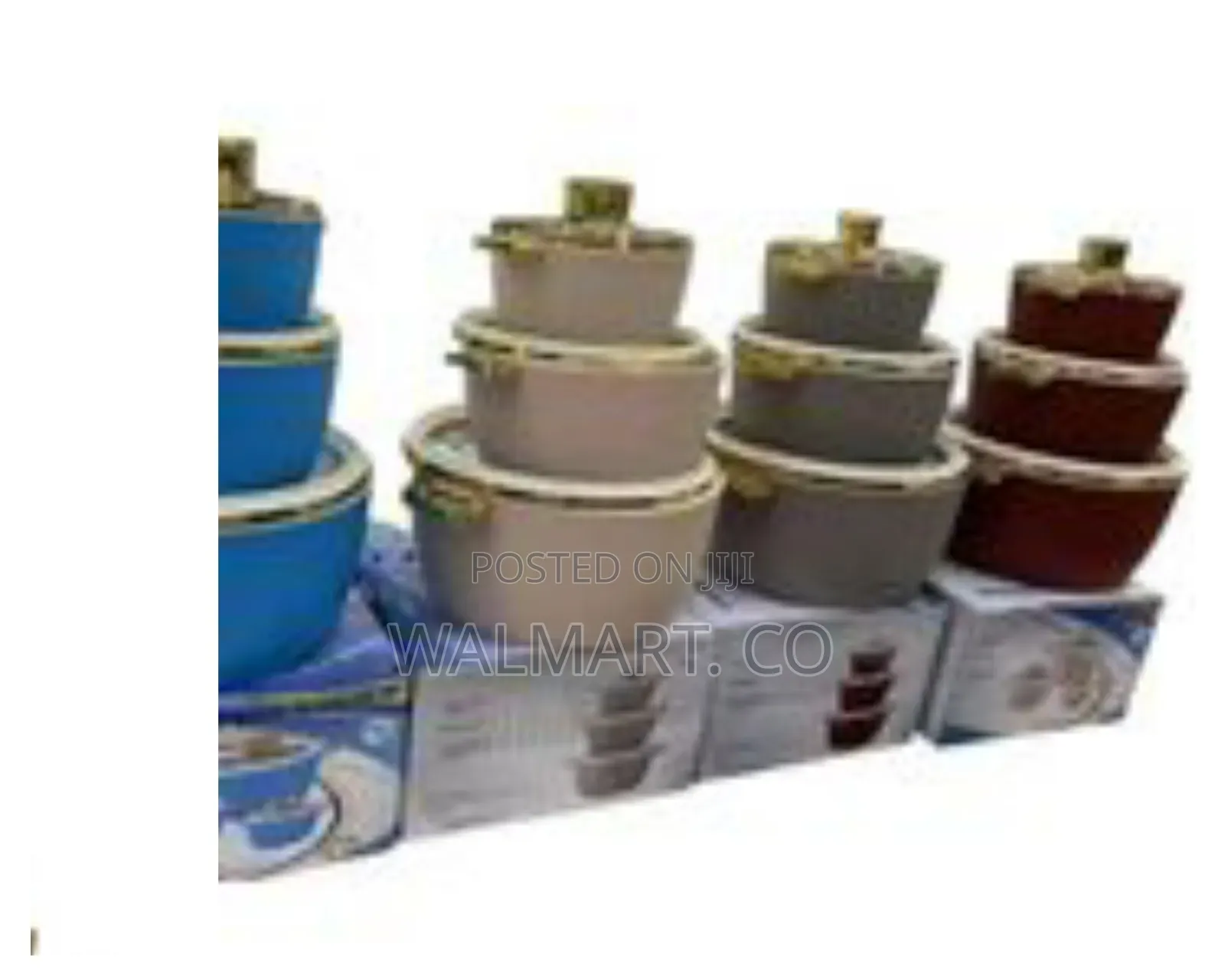 3 Pieces of 1.8l+3.5l+6l Thermal Hot Pot Containers