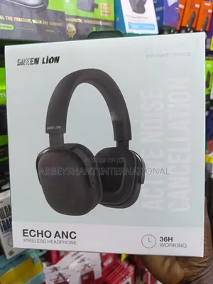 Original Wireless Headphones/Green Lion Echo Anc Wireless Headphones.