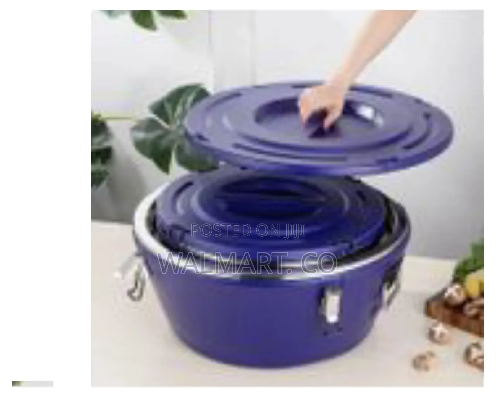 Commercial Large Hot Pot Food Warmer Double Wall Insulated Casseroles