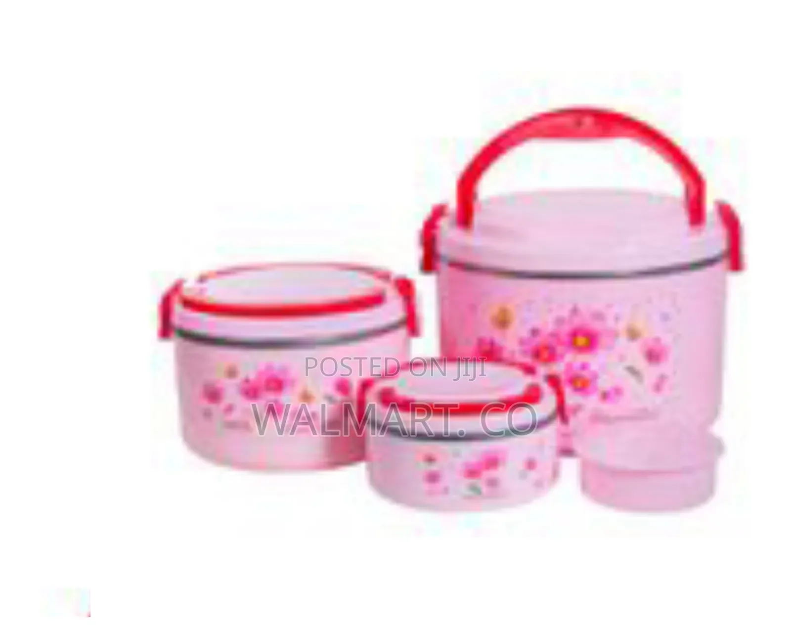 4 in 1 Inner Stainless Steel Double Wall Insulated Food Flask