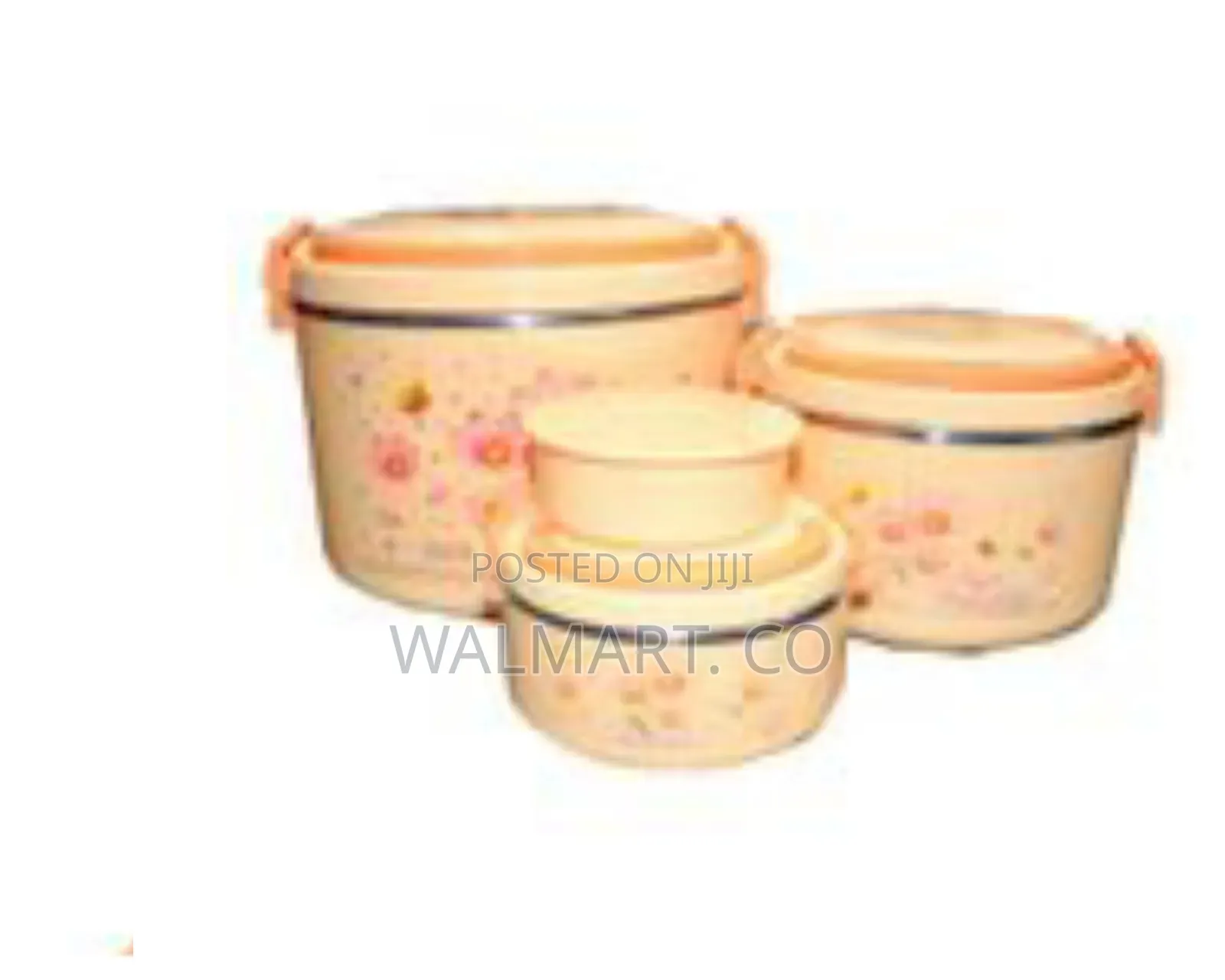 4 in 1 Inner Stainless Steel Double Wall Insulated Food Flask
