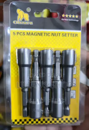 5pcs 8mm Magnetic Nut Setters