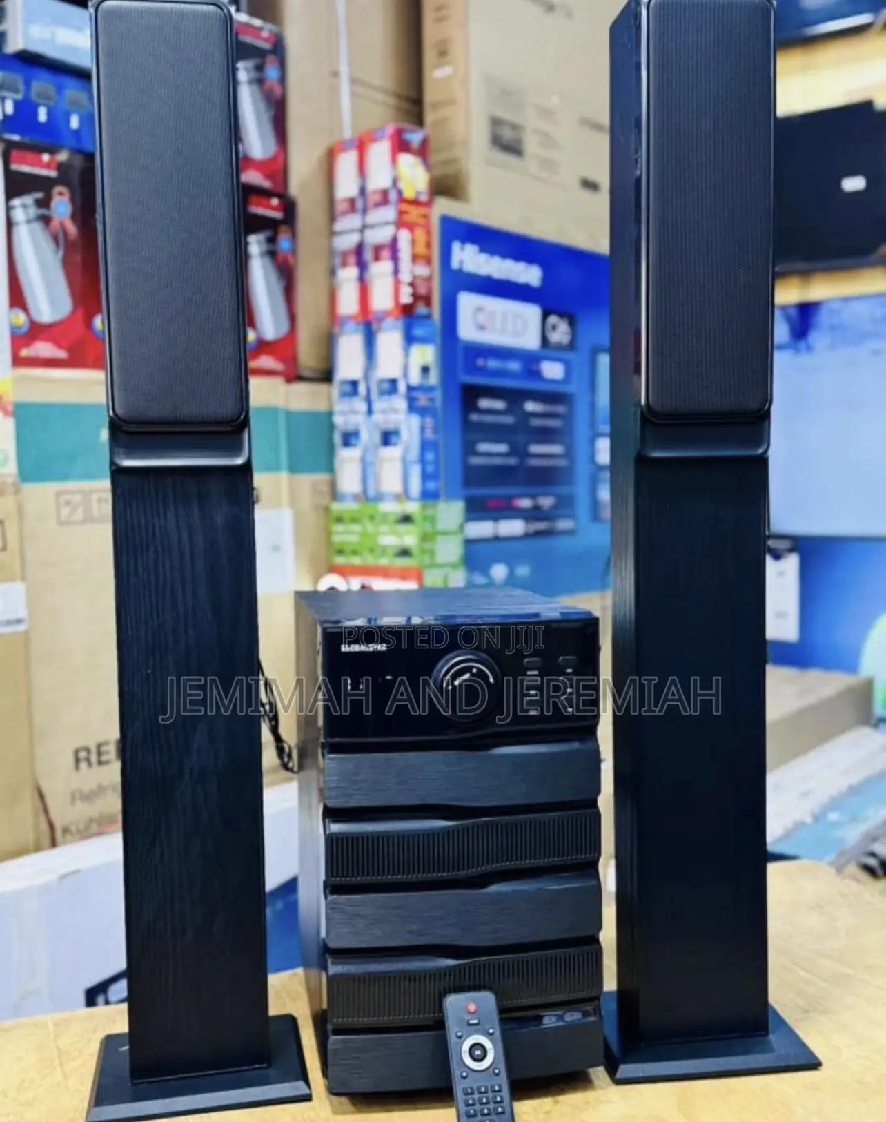 Global Star Tall Boy Sound System Woofer