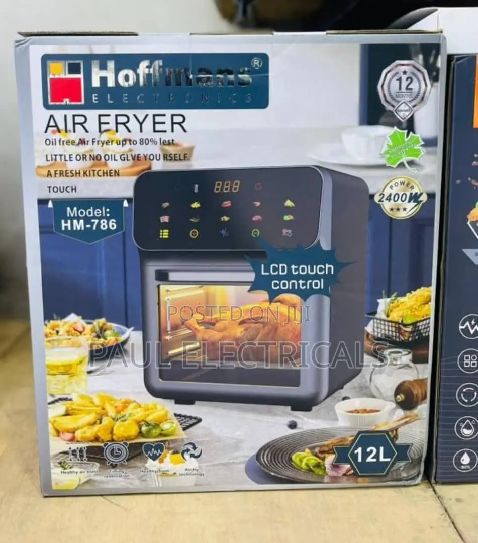 Hoffmans Airfryer 12liters Hm-786