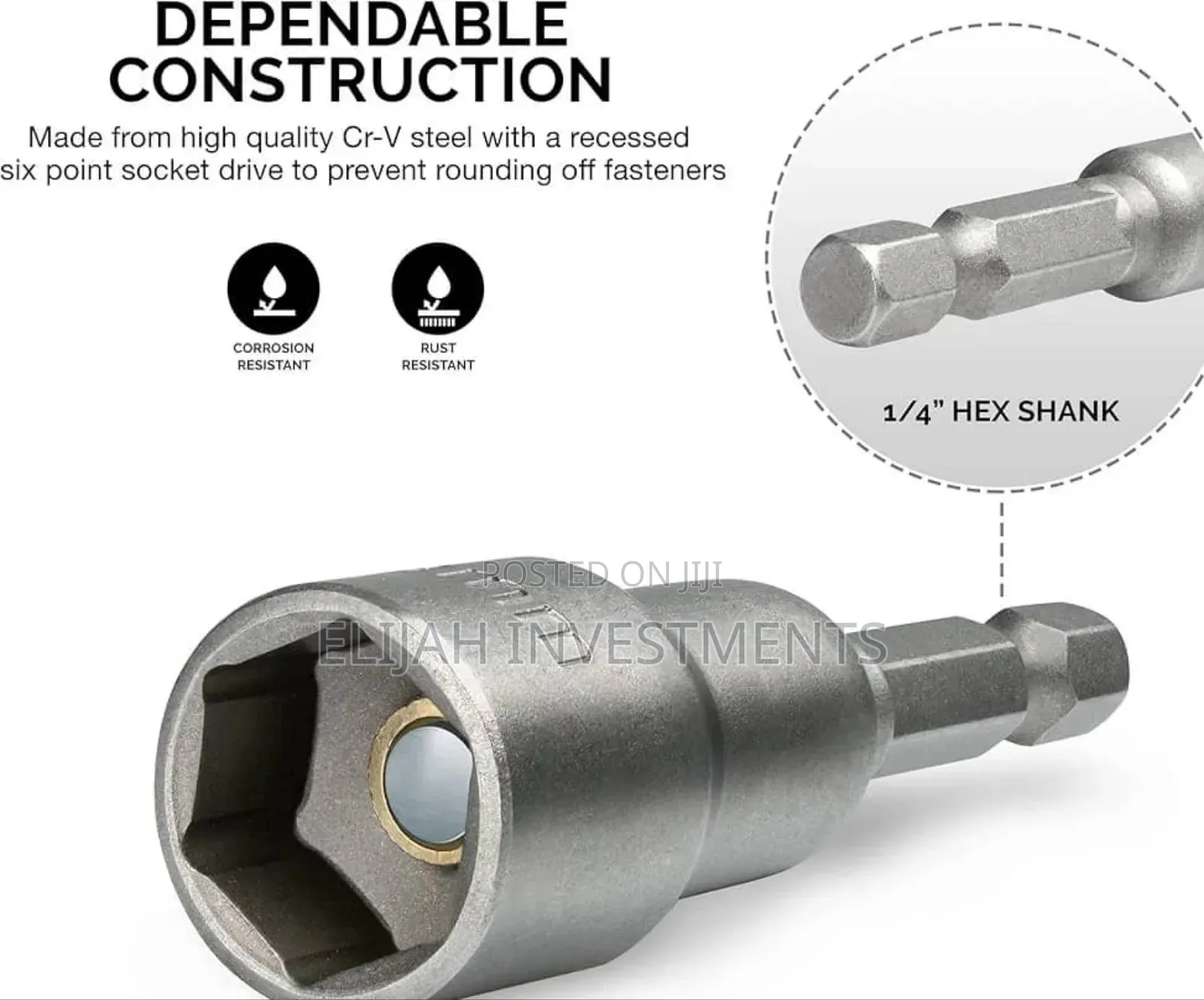 10mm Magnetic Nut Setters