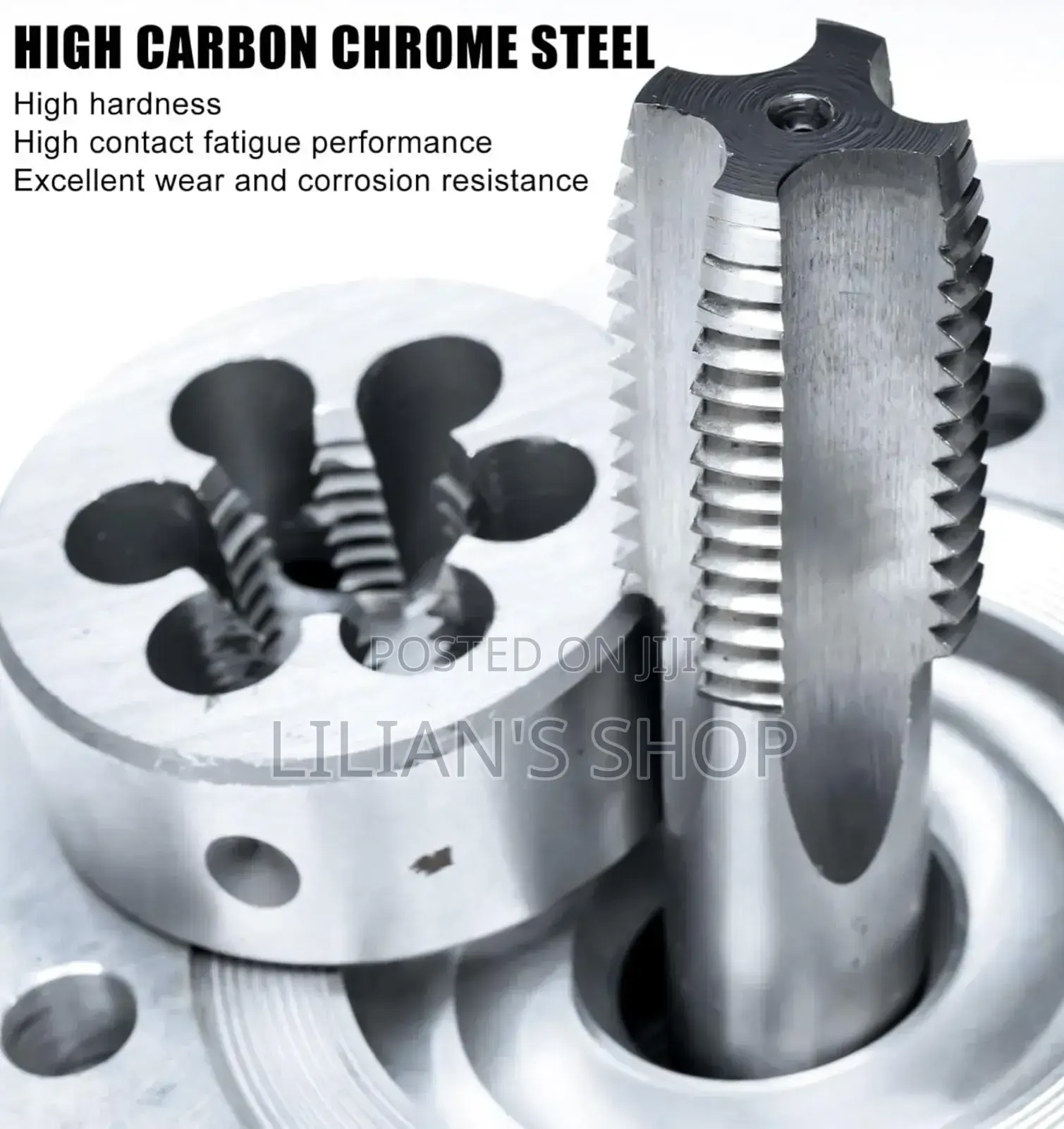 20 Piece Tap Set M3 - M12 Thread Cutting Set