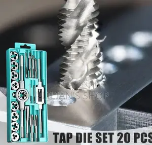 20 Piece Tap Set M3 - M12 Thread Cutting Set