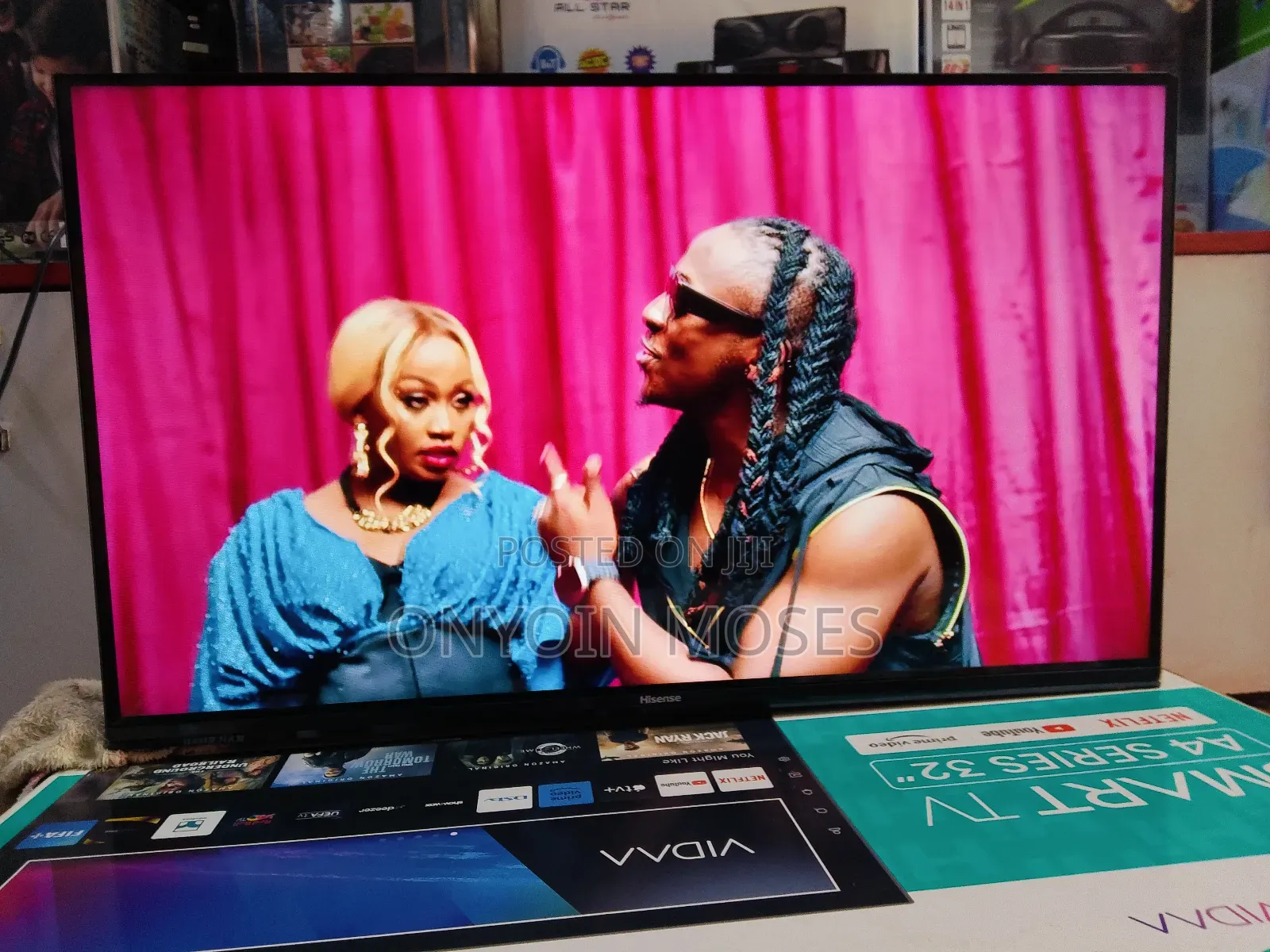 32 Inches Hisense Smart Tv With Inbuilt Decoder