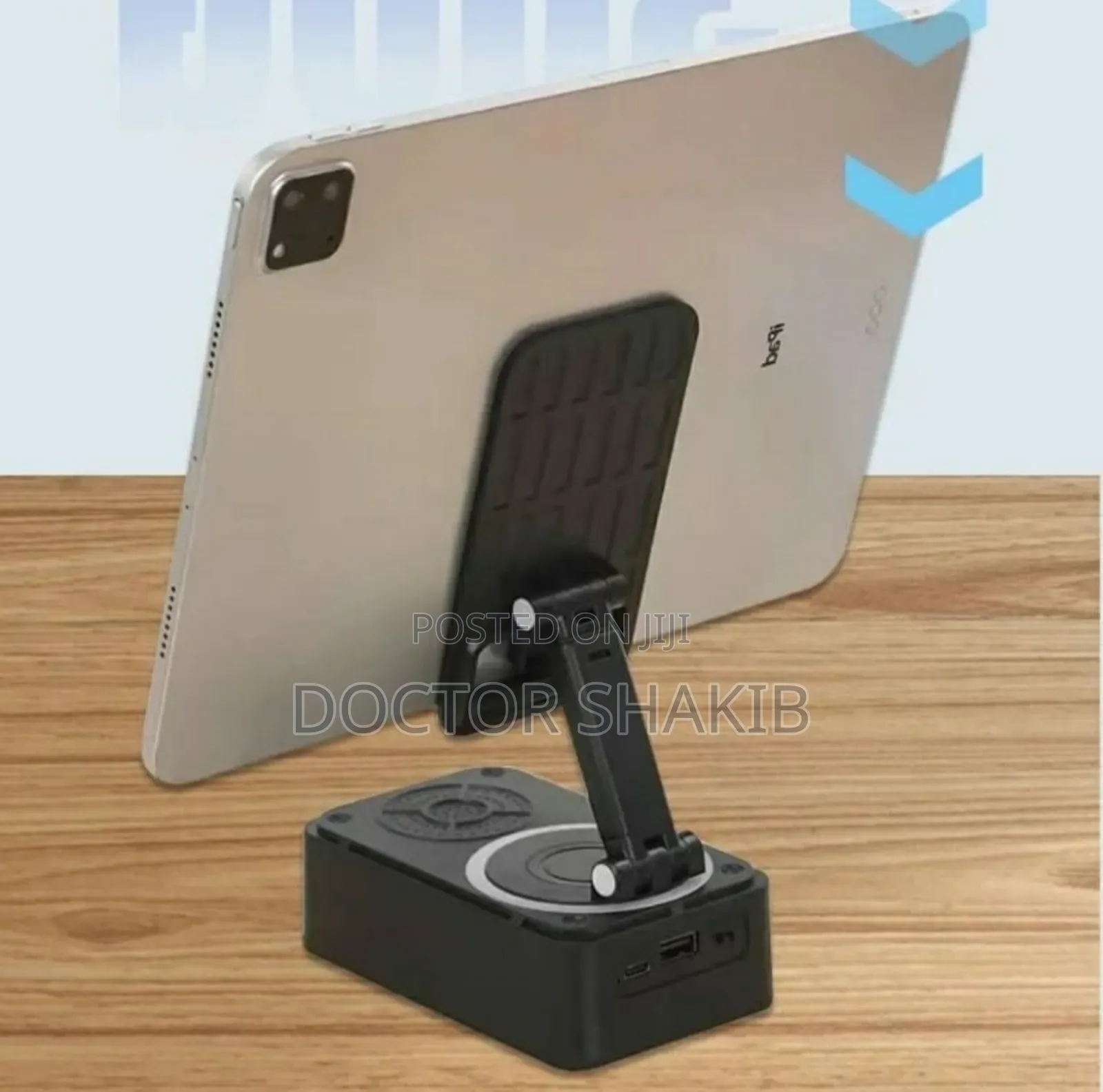 High Quality Bluetooth Speaker With a Built-in Phone Holder