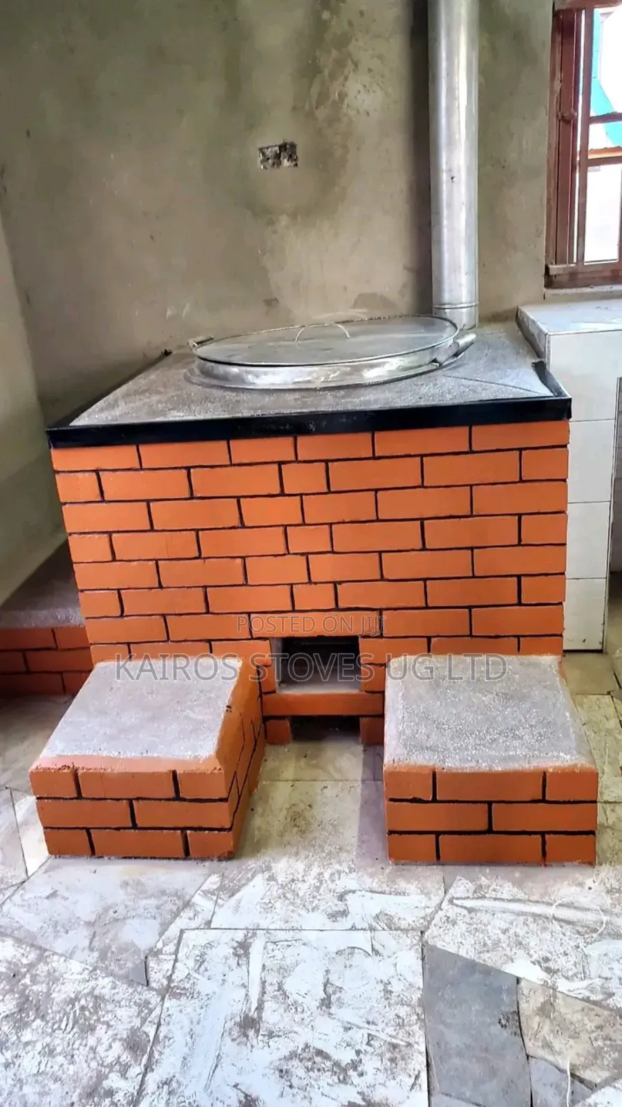Smoke Less Modern Energy Saving Cooking Stove for Firewood