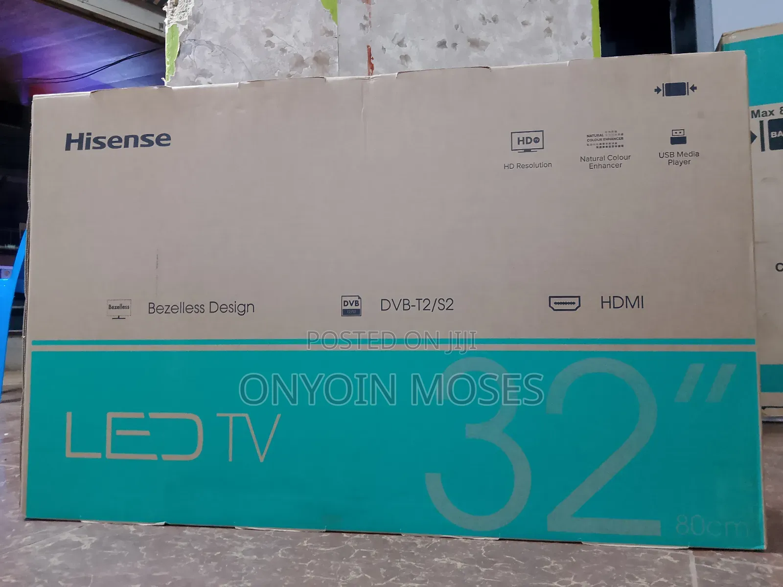 Hisense New 32"Digital Tv With Inbuilt Decoder