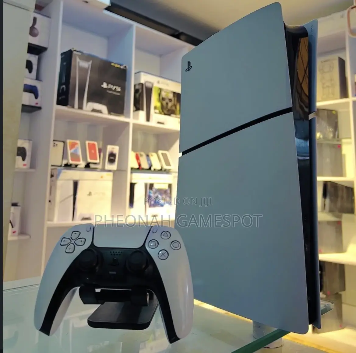 Ps5 Slim Complete Set — 2 Controllers + 4 Powerful Games!