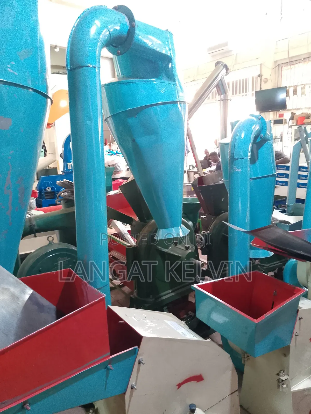 Maize Grinding Machine With 24hp Diesel Powered Engine No