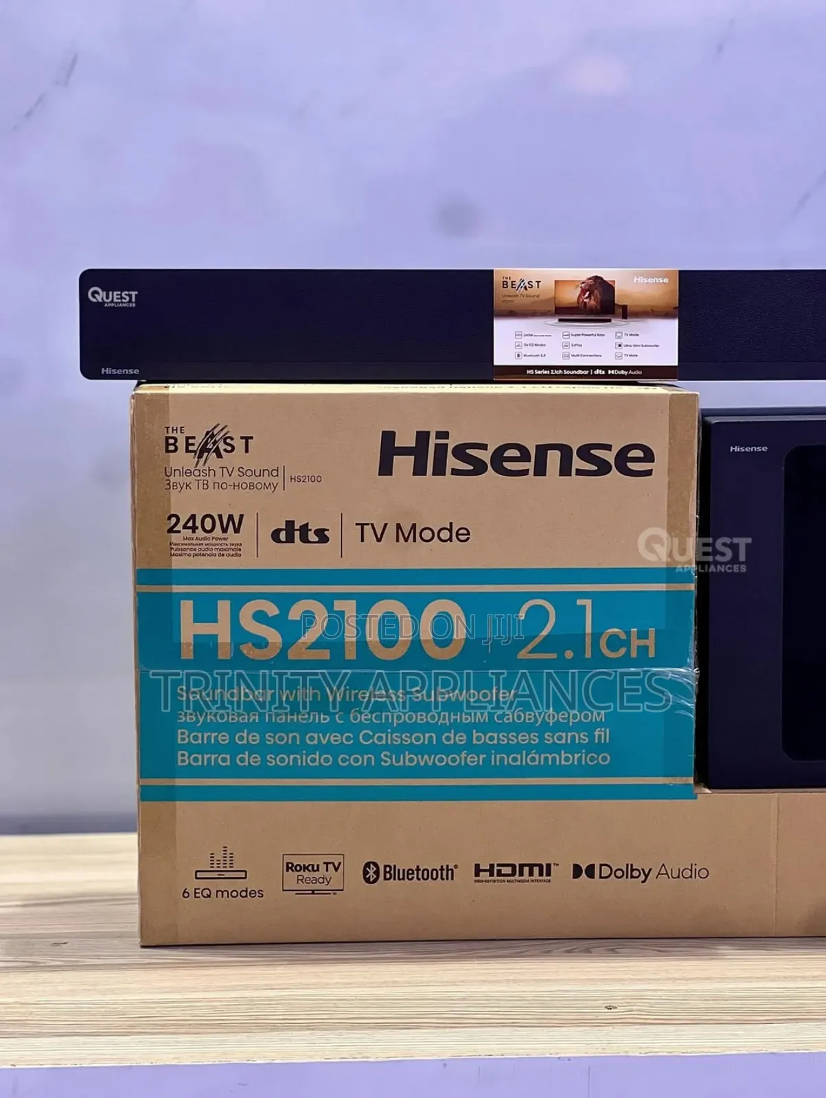 Hisense Hs-21000 Sound Bar 240watts