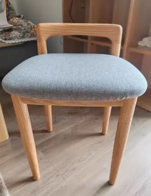 Multipurpose Modern Solid Wood Chair- Stool.