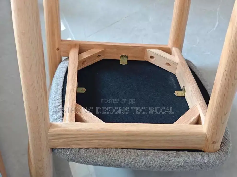 Multipurpose Modern Solid Wood Chair- Stool.