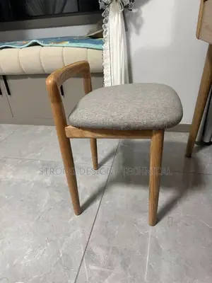 Multipurpose Modern Solid Wood Chair- Stool.