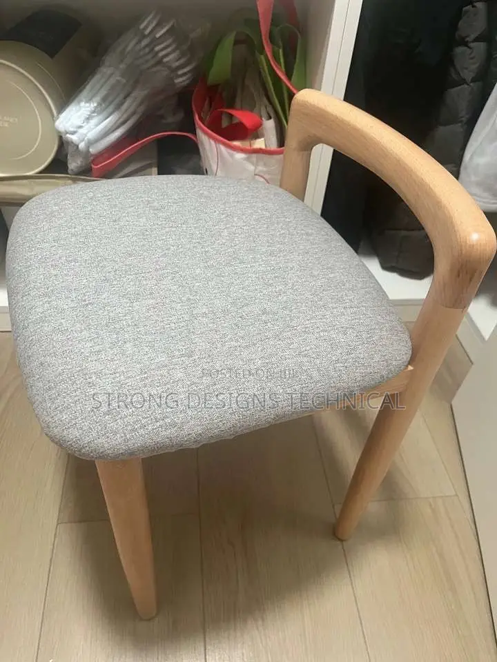 Multipurpose Modern Solid Wood Chair- Stool.
