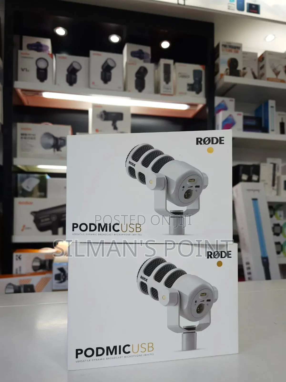 Rode Podmic Usb Microphone White