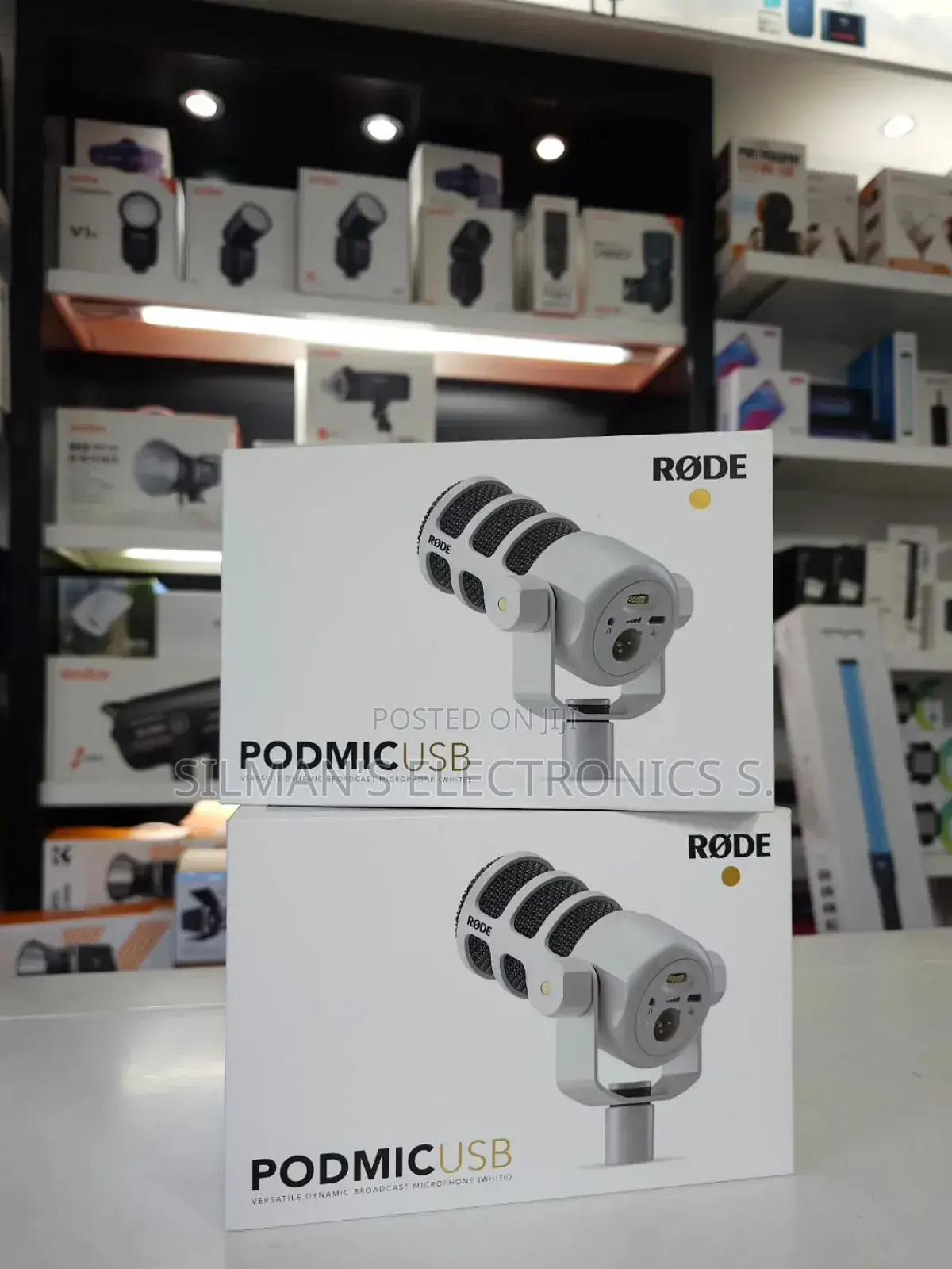 Rode Podmic USB Microphone White