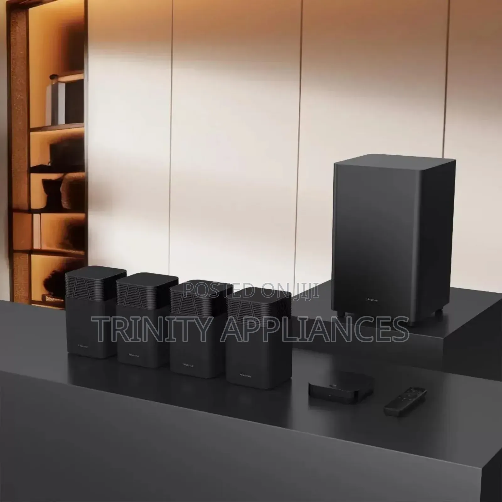 Hisense Ht Saturn Home Theatre System 720 Watts 4.1.2 Ch