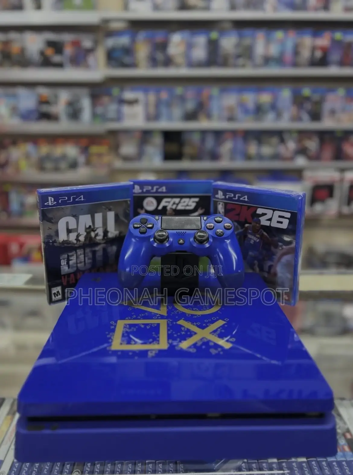 Playstation 4 Slim — 2 Pads and 16 Adventure Games Inside!