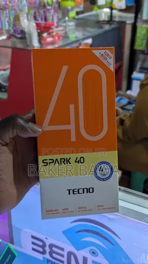 New Tecno Spark 40 128 GB Blue