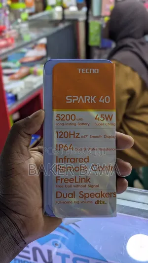 New Tecno Spark 40 128 GB Blue