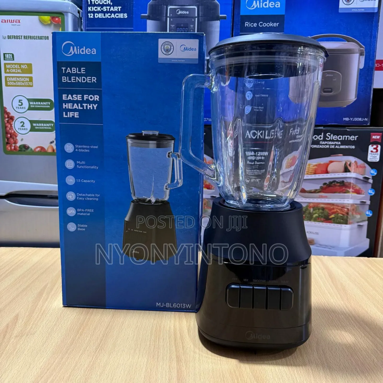 Midea Multi-Functional Juice Blender With Glass Jug