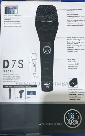 Wire Microphone D7 Vocal