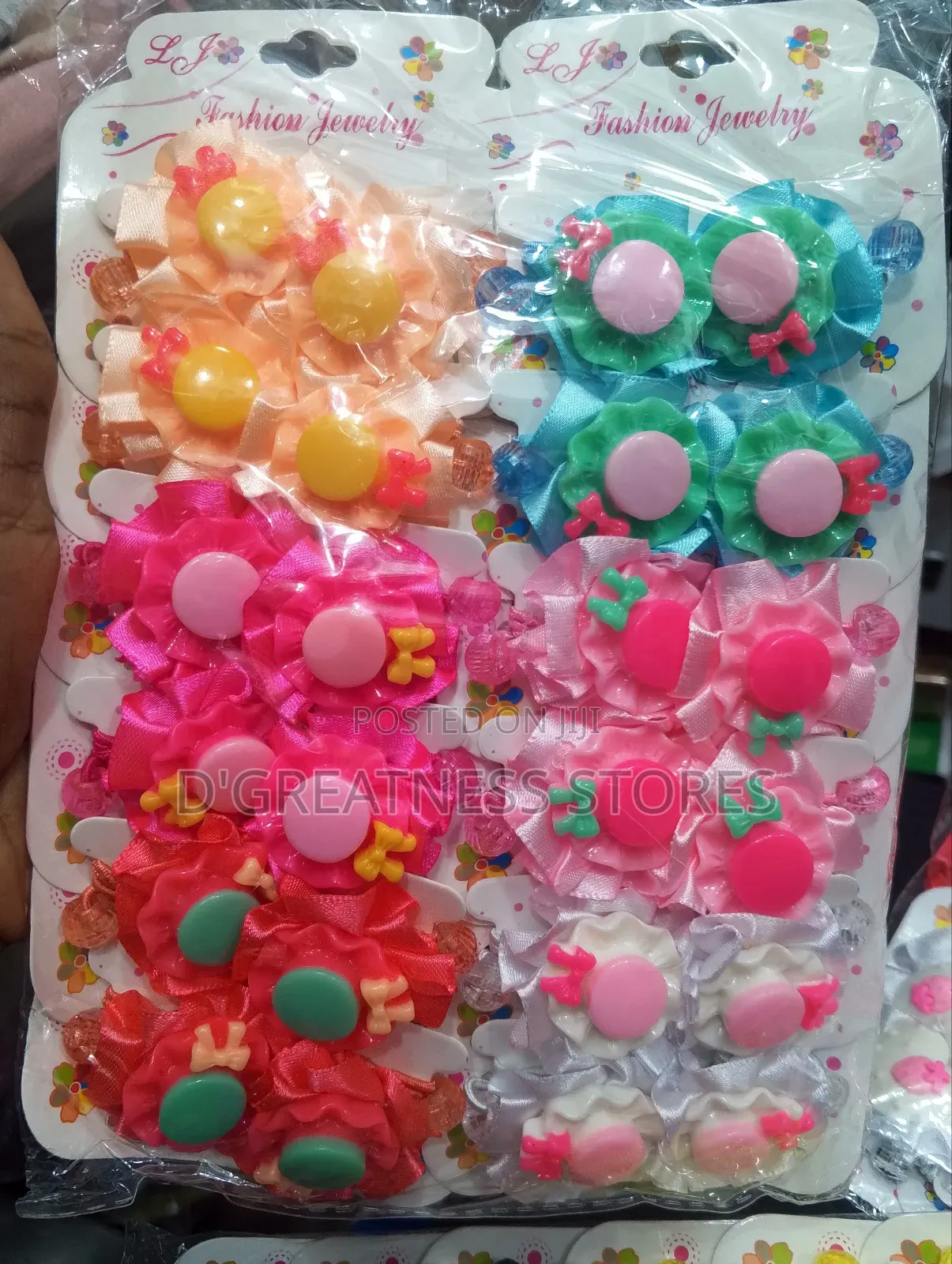 Girls Hair Holders ( 12pcs)