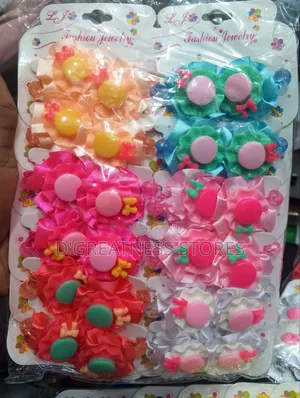 Girls Hair Holders ( 12pcs)