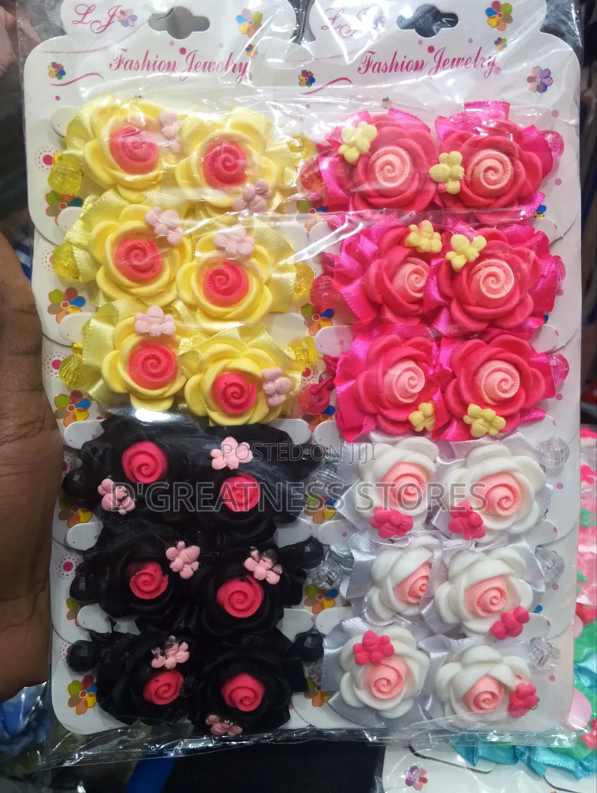 Girls Hair Holders ( 12pcs)