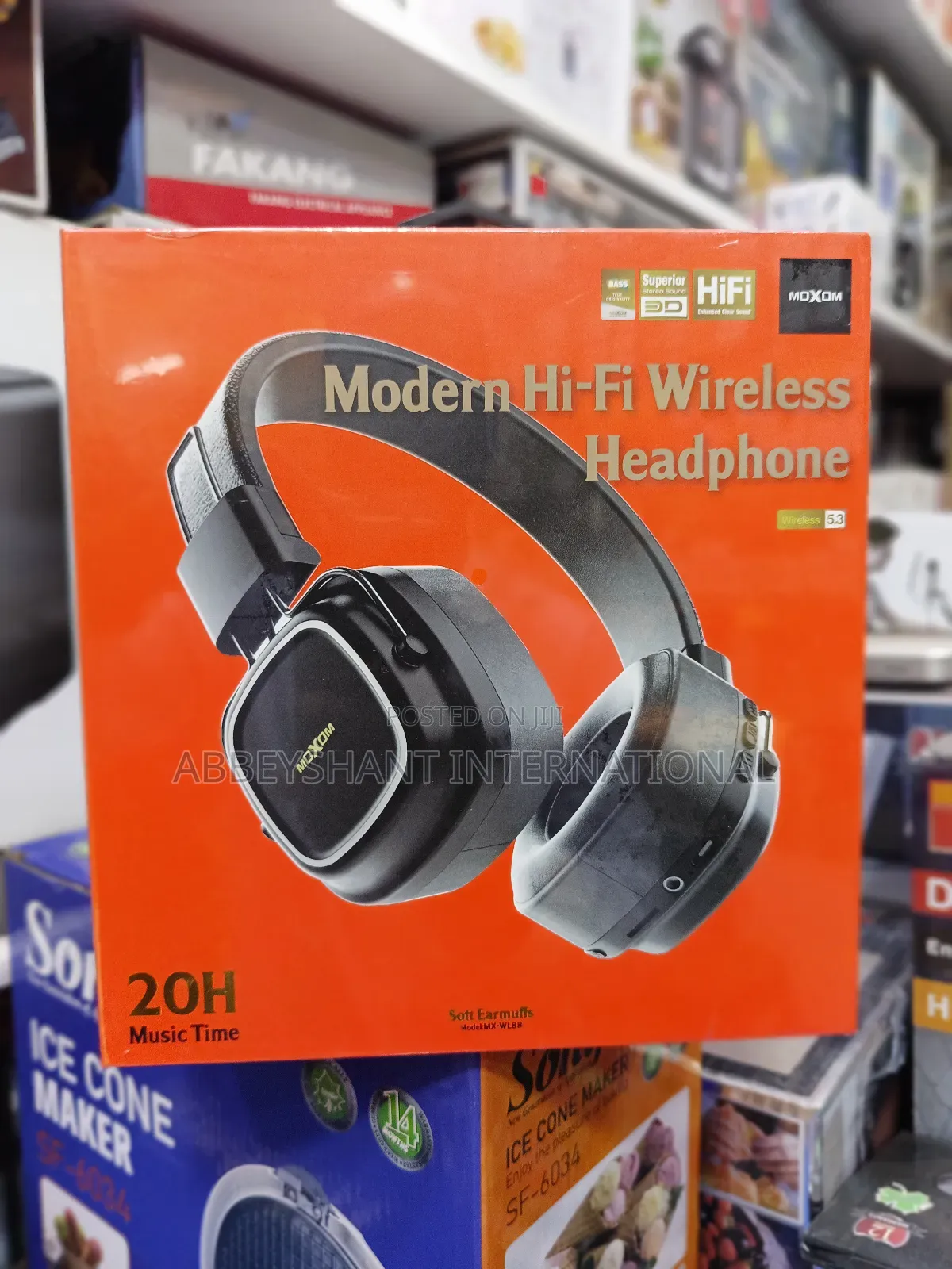 Moxom Headphones Hd200 Bluetooth Wireless Headphones