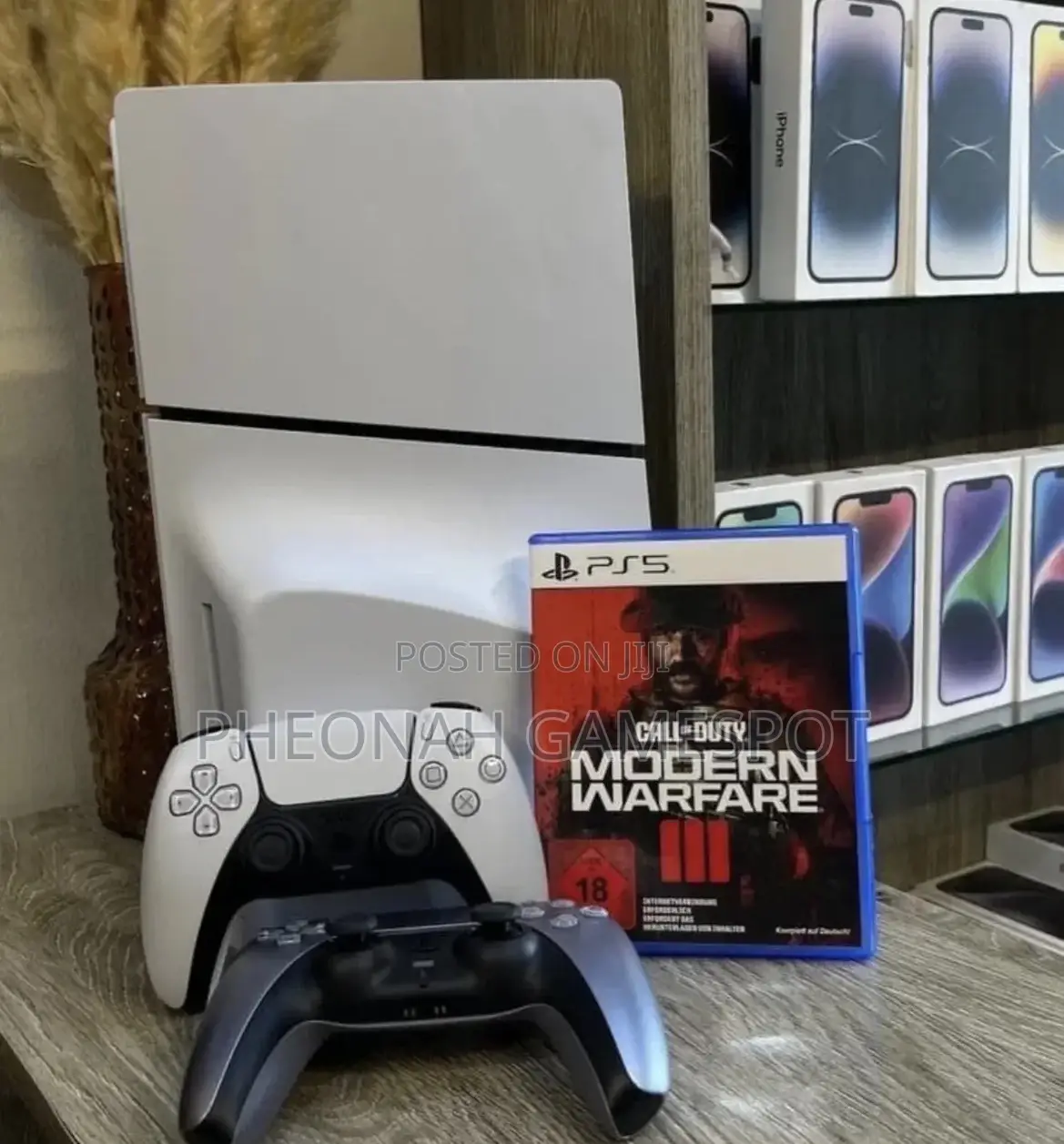 Ps5 Slim Bundle — 2 Controllers + 6 Preloaded Games Now!