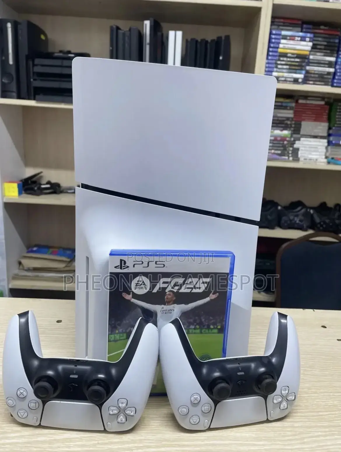 Ps5 Slim Special — 2 Controllers, 3 Loaded Games, Pure Joy!
