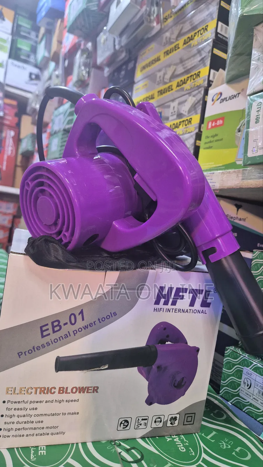 Electric Hand Held Air Blower Multifunctional 450w Dust Blower.