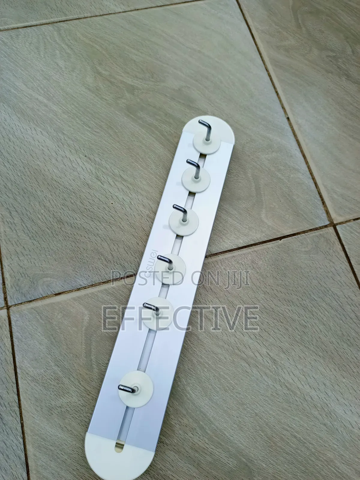 Utensil Hanger With Multiple Hooks.