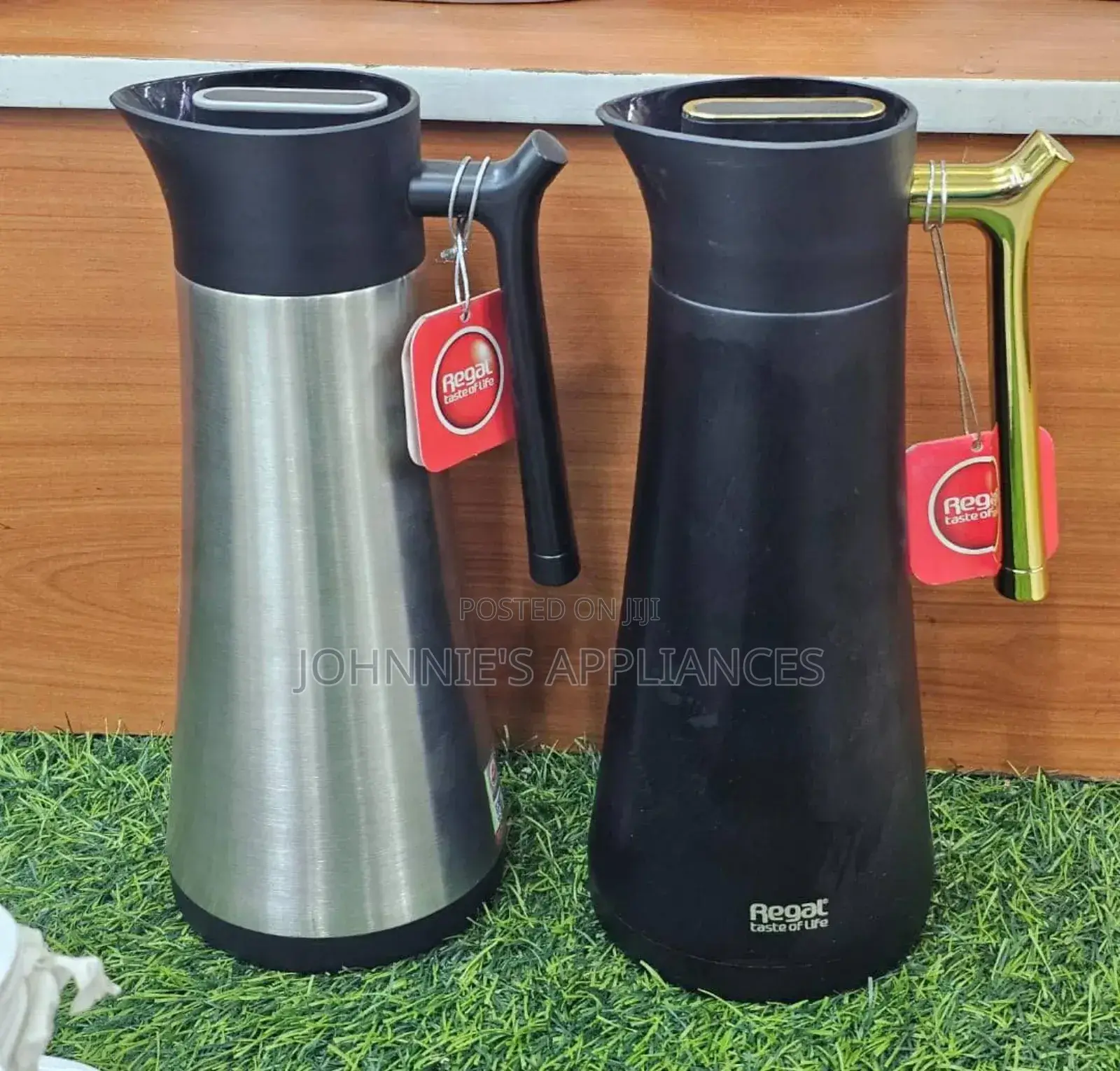 Regal Double Wall Vacuum Flask – 1l Stainless Steel Thermal Jug