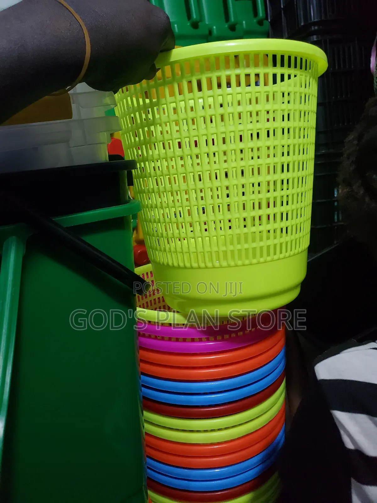 Plastic Basket Dust Bins Plastic Trush Can