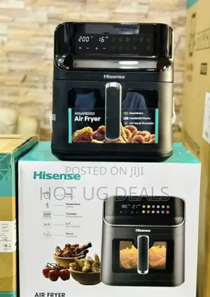 Hisense Digital Multifunctional Air Fryer 6.7l - Black 1 Year Warranty