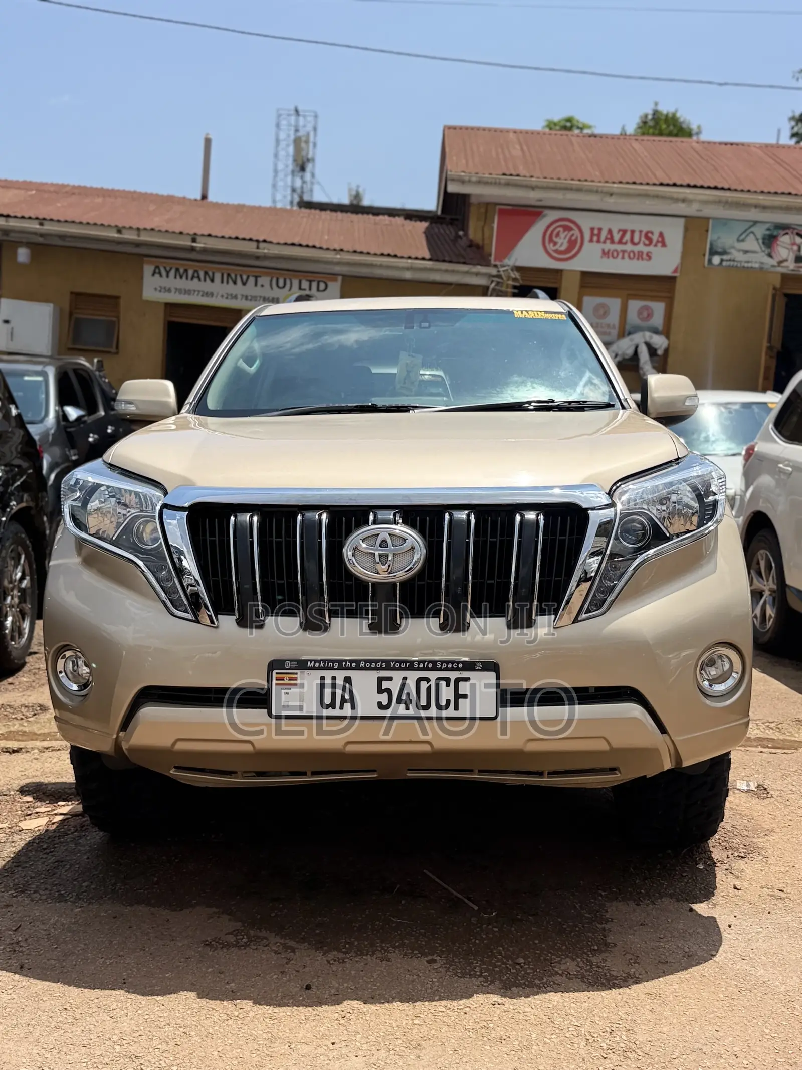 Toyota Land Cruiser Prado 2015 Gold