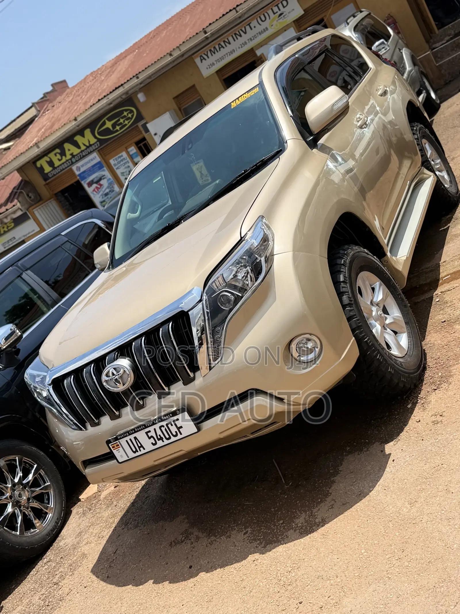 Toyota Land Cruiser Prado 2015 Gold
